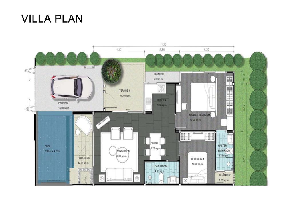 The 8 Pool Villa Чалонг Екстериор снимка